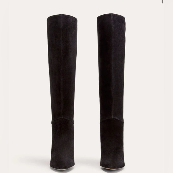 Everlane The Banana Knee-High Boots - black suede - Picture 2 of 3